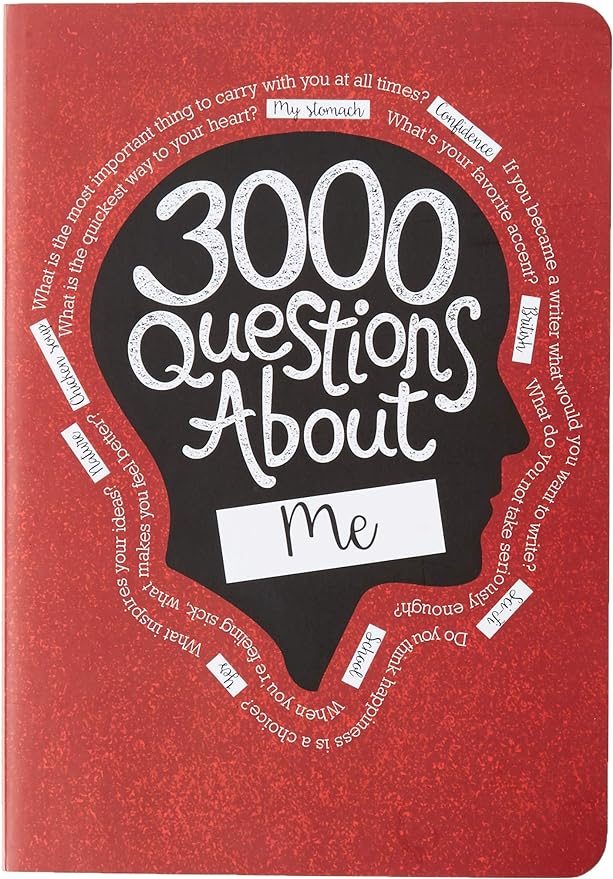 Piccadilly 3000 Questions About Me Journal - Scanned Pdf with Ocr